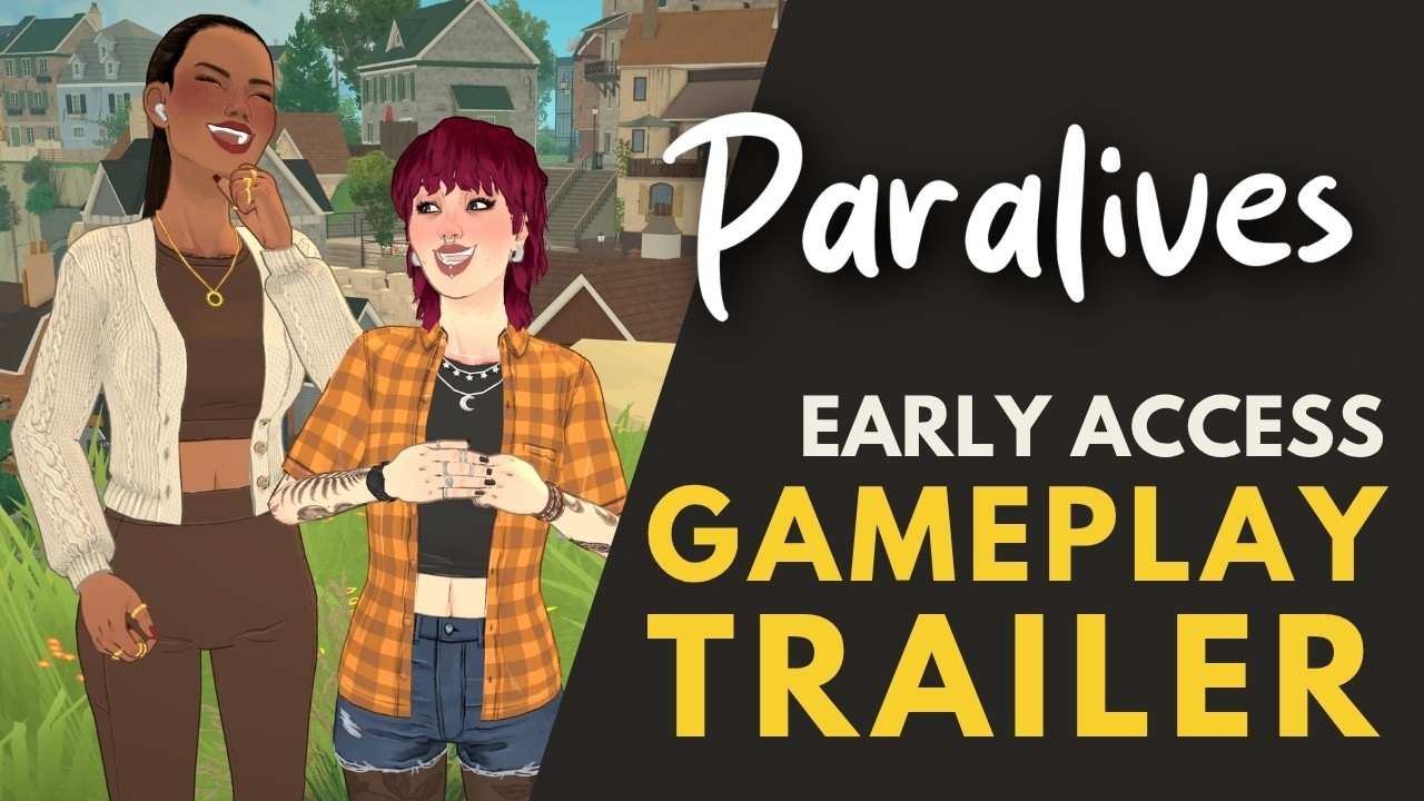 Official Paralives Early Access gameplay trailer thumbnail