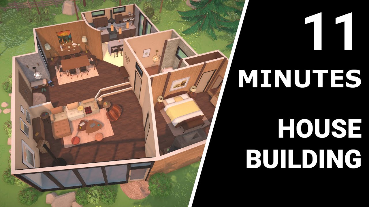 Official Paralives 11-minute house-building video thumbnail