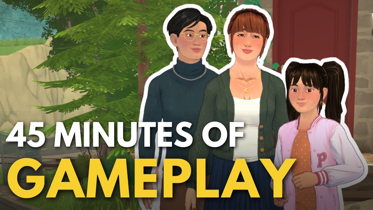 Official Paralives 45-minute Live Mode gameplay video thumbnail